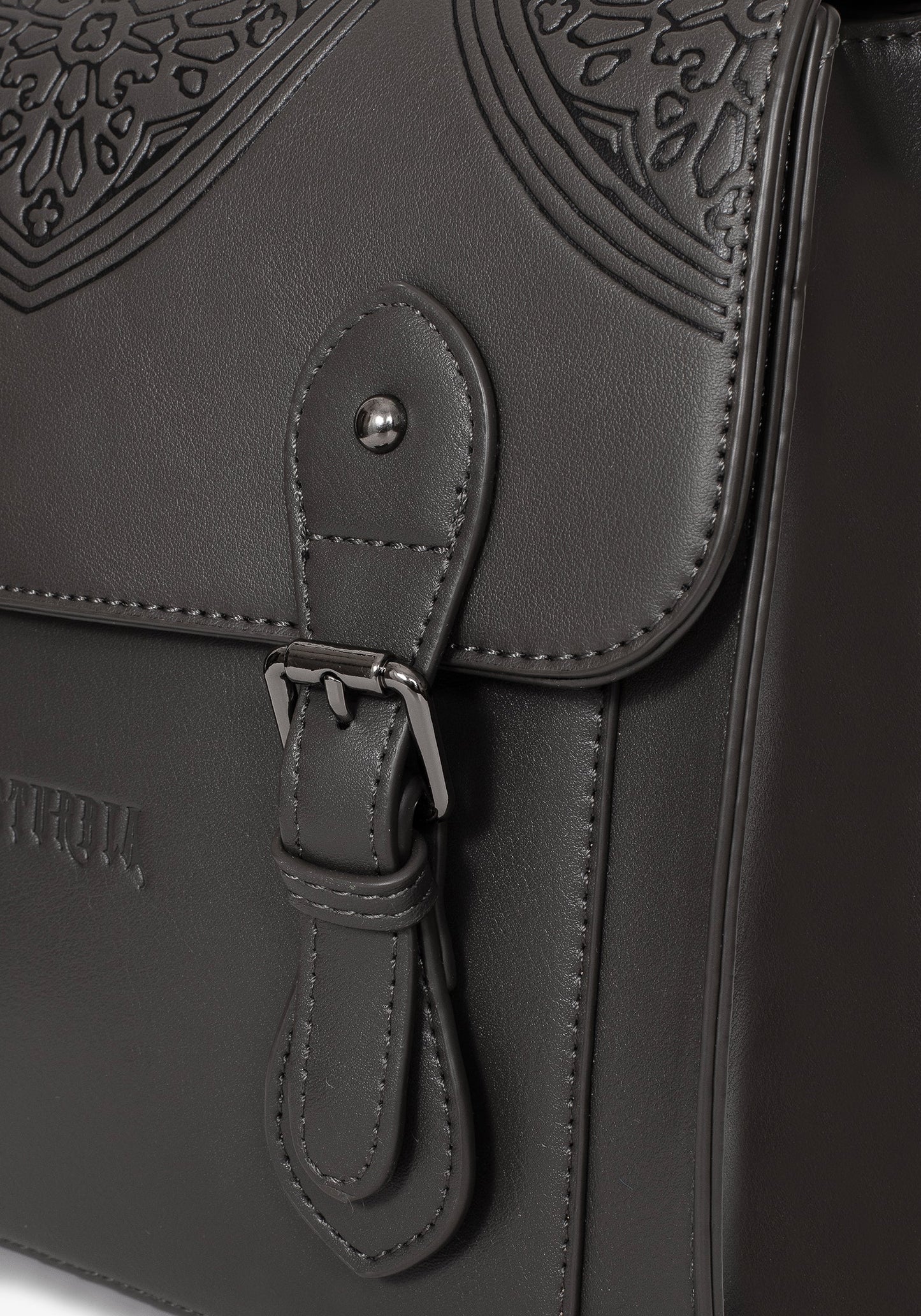 Esther Debossed Satchel Backpack