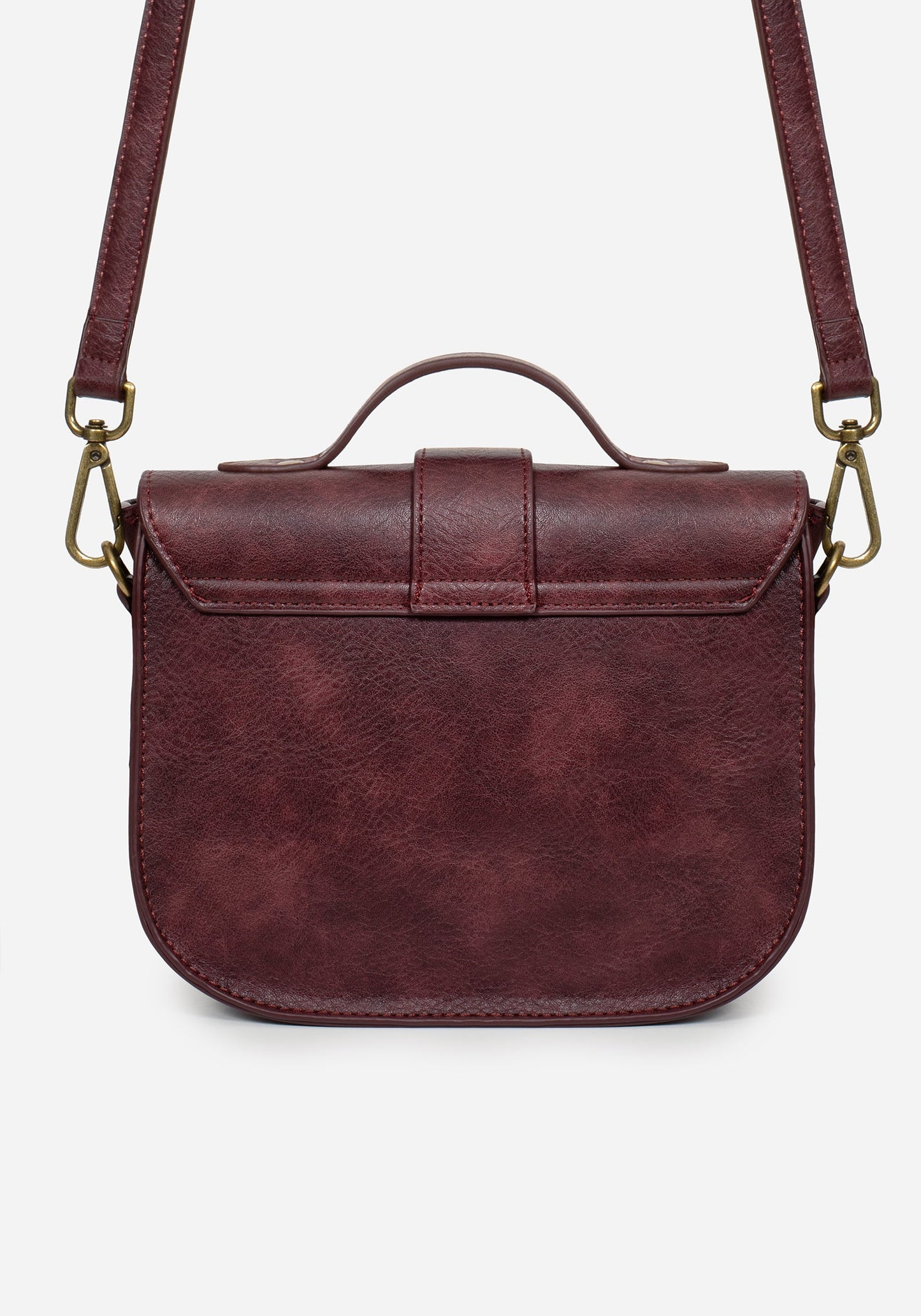 Rosamoth Buckle Crossbody Satchel Bag