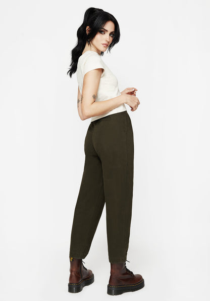 Copia Embroidered Tapered Tailored Trousers
