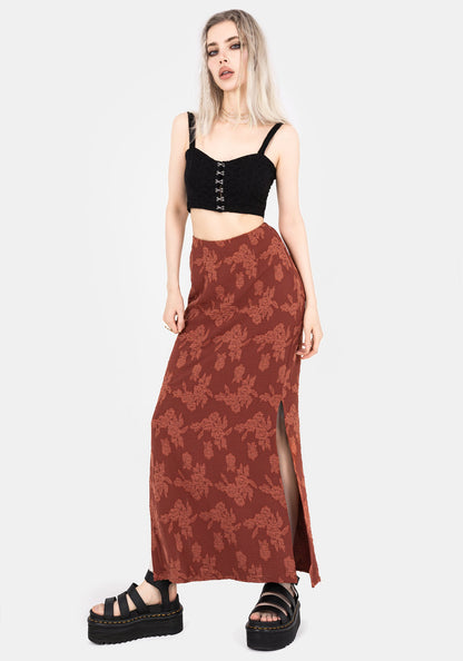 Prosperity Floral Maxi Slip Skirt