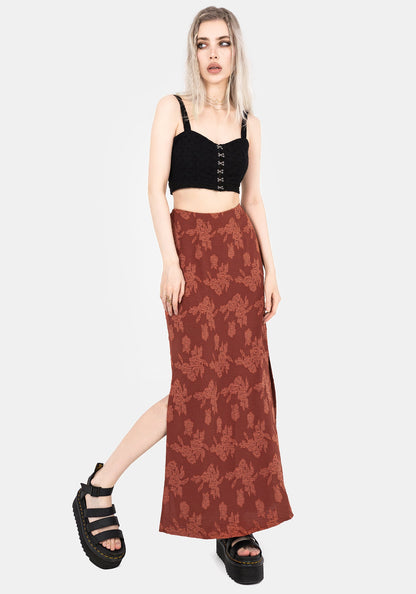 Prosperity Floral Maxi Slip Skirt