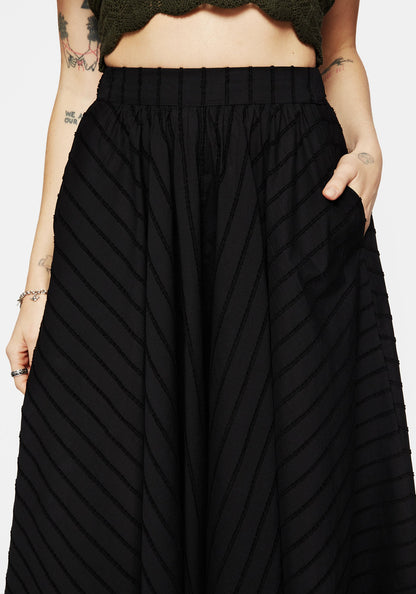 Blythe Handkerchief Hem Midaxi Skirt