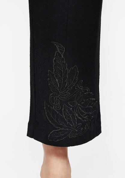 Aya Embroidered Linen Blend Balloon Pants