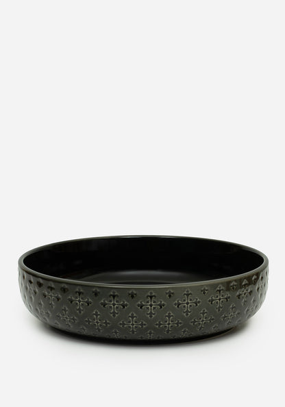 Crux Debossed Ombre Pasta Bowl (4 Piece Set)