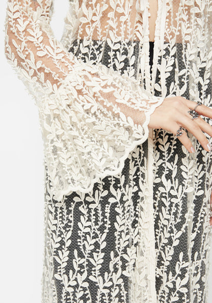 Evangeline Lace Kimono