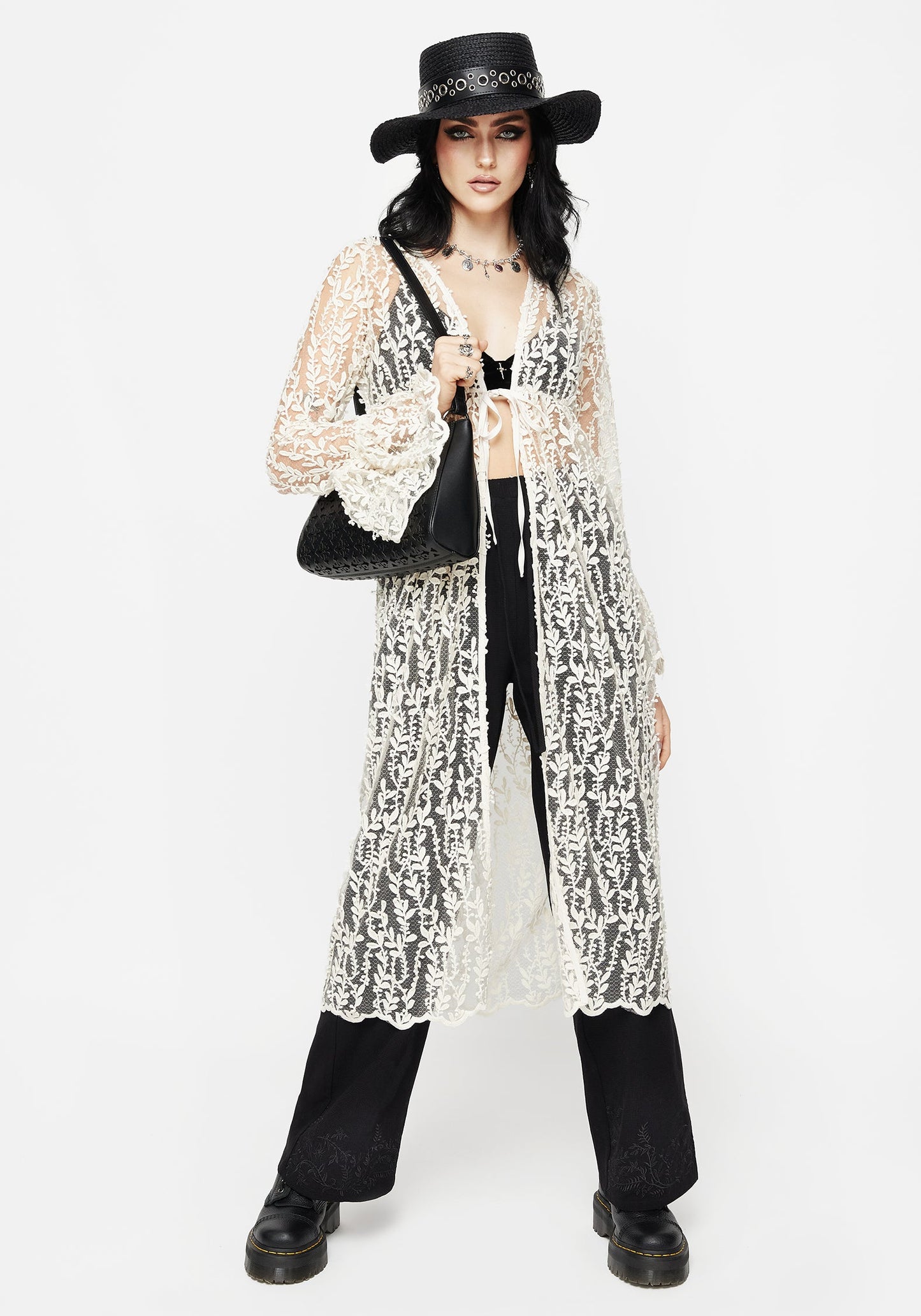 Evangeline Lace Kimono