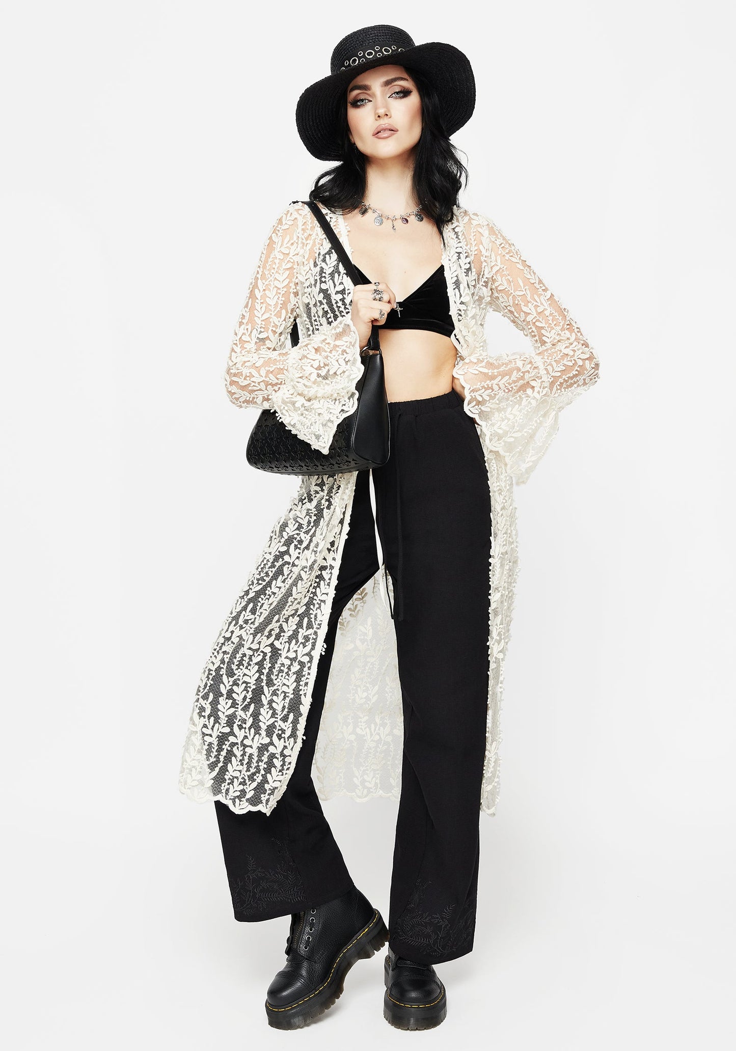 Evangeline Lace Kimono