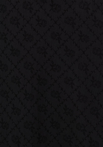 Polgara Floral Jacquard Midaxi Dress