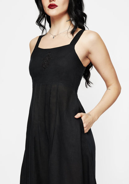 Merrymount Embroidered Midaxi Dress
