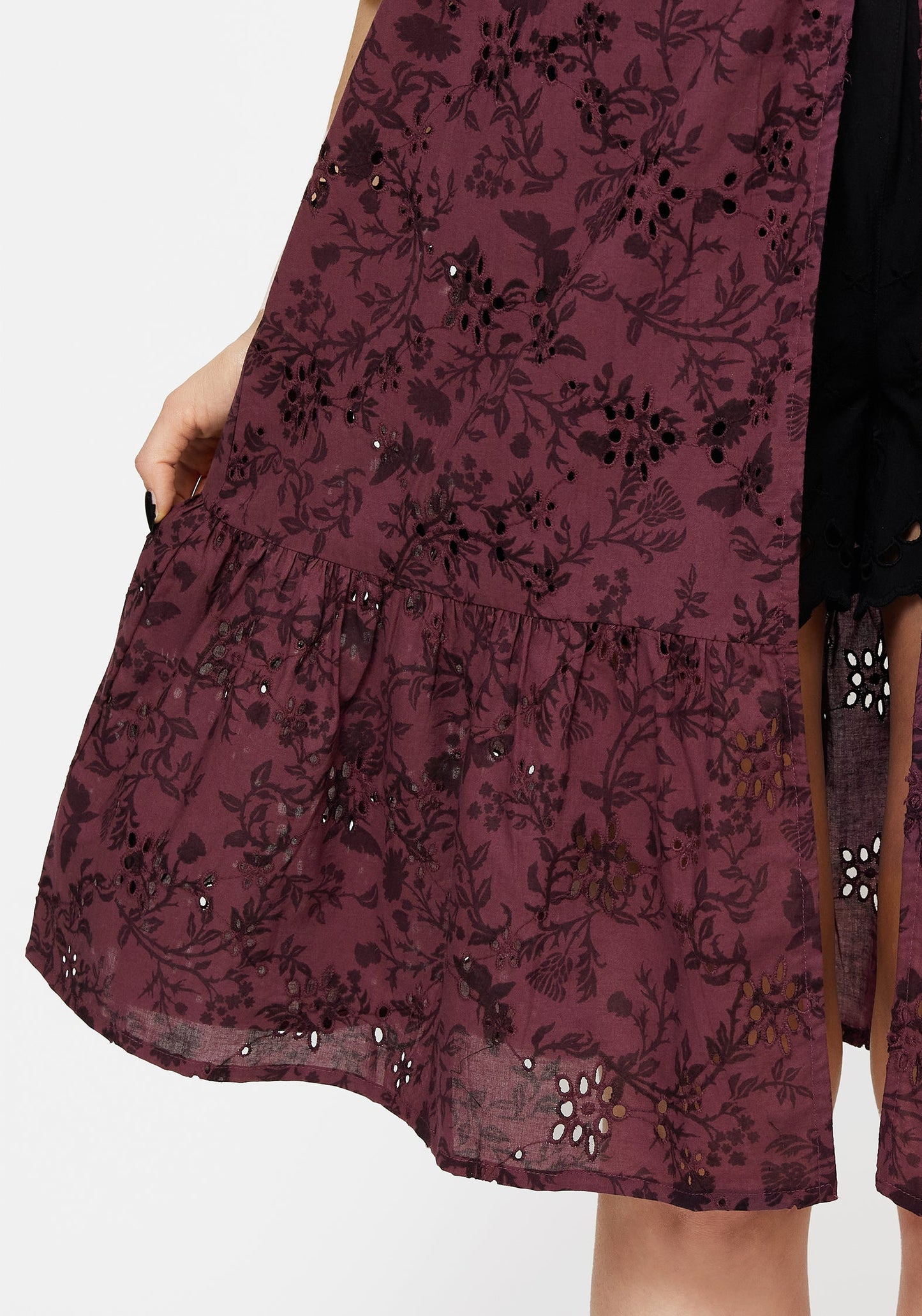 Morgana Cotton Broderie Overdress