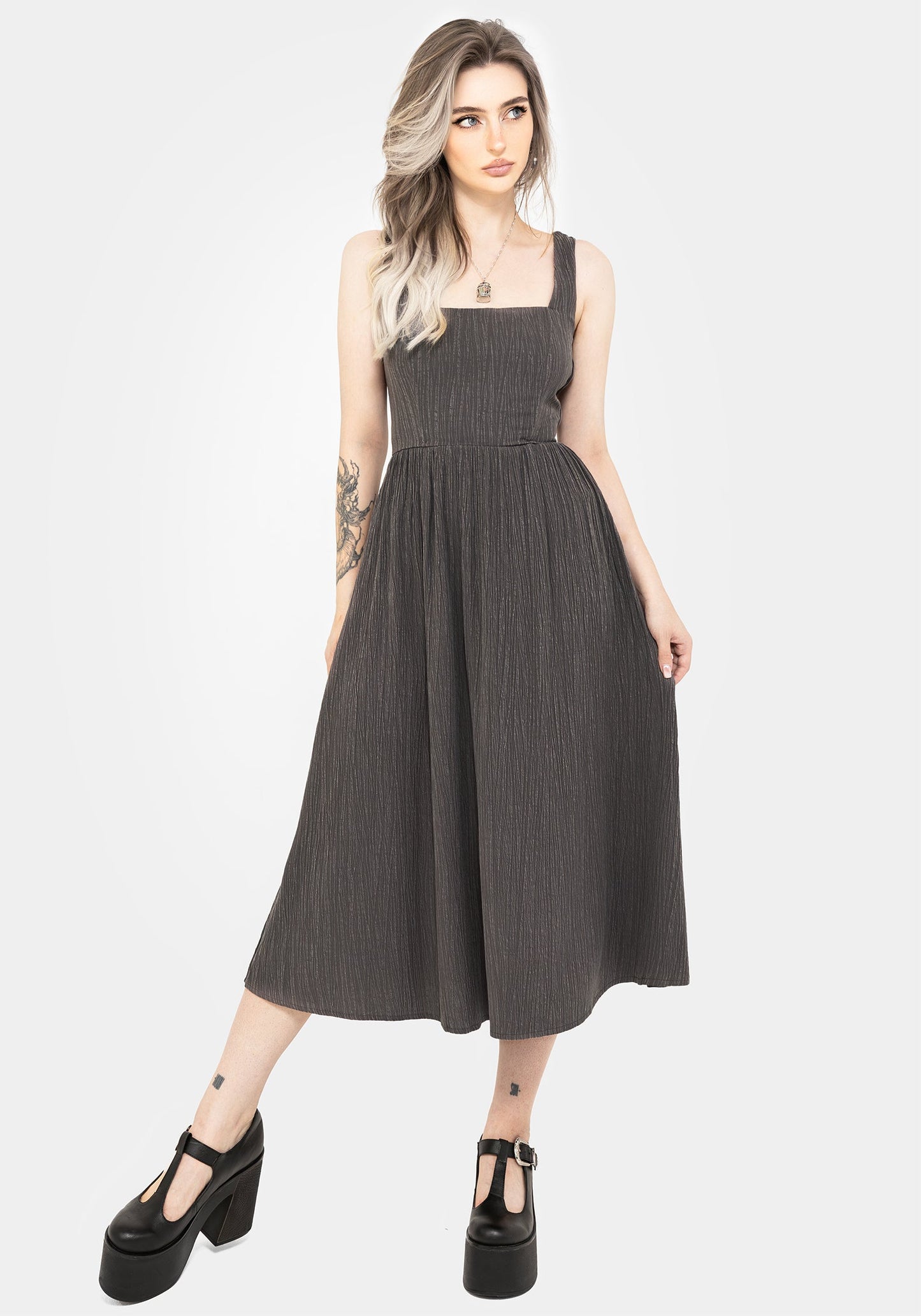 Darkside Corset Midi Dress