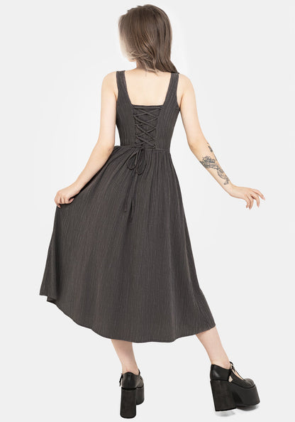 Darkside Corset Midi Dress