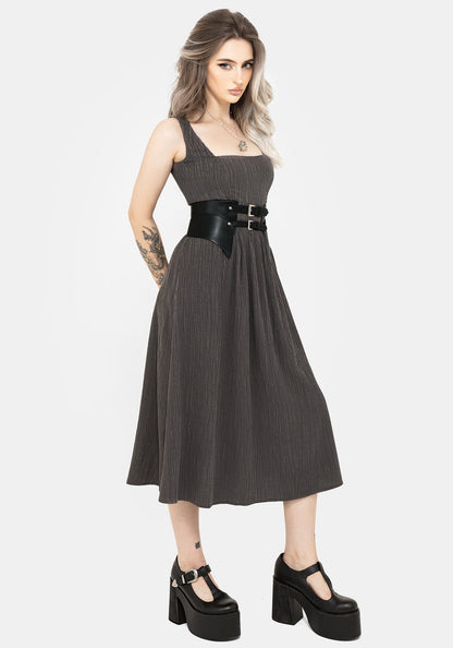 Darkside Corset Midi Dress