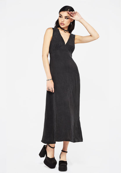 Maeve Lyocell Blend Floral Embroidered Cami Maxi Dress