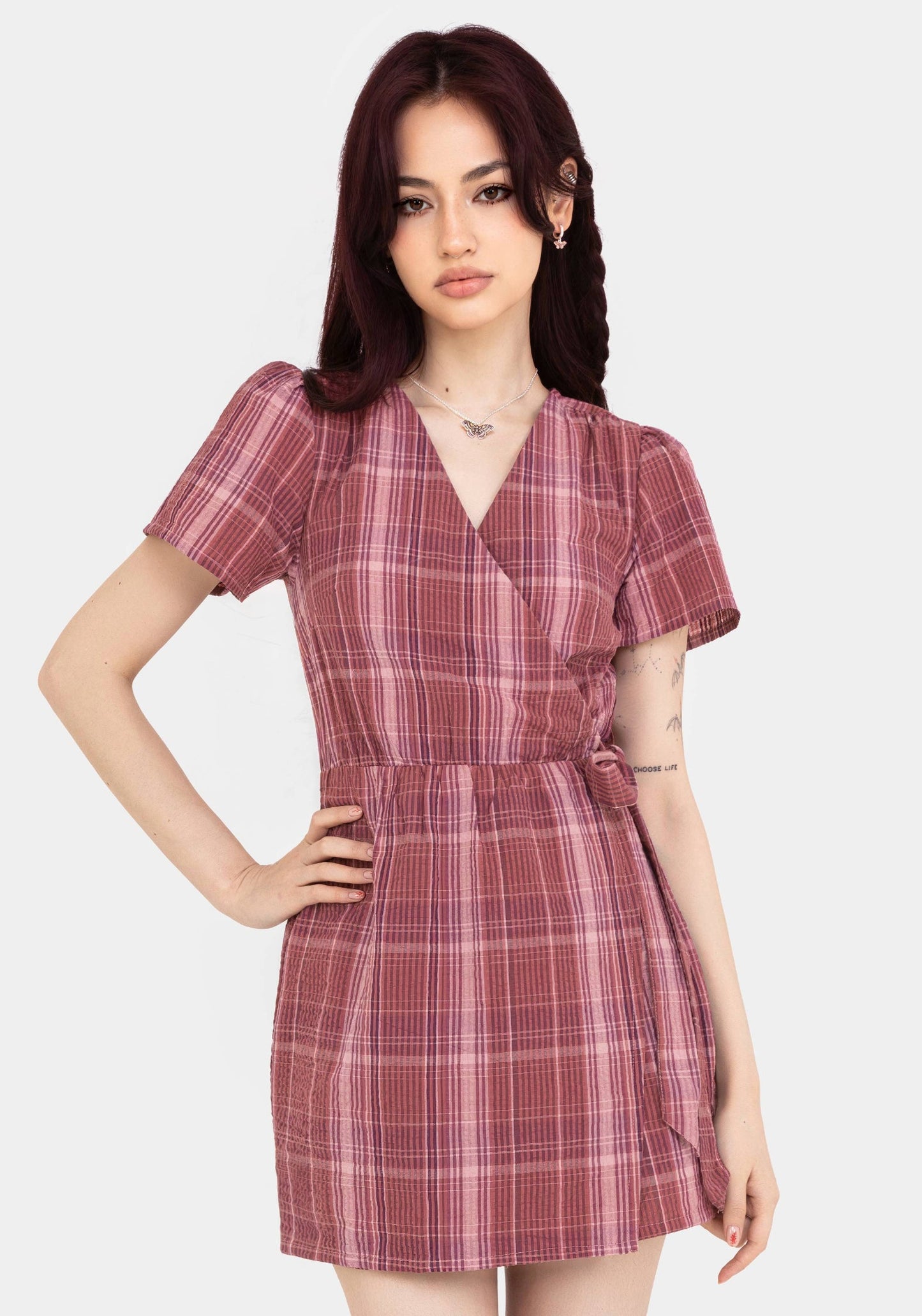 Zorina Cotton Tie Wrap Playsuit