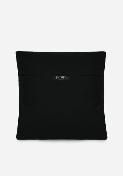 Poisonous Plants Floral Print Cotton Throw Cushion