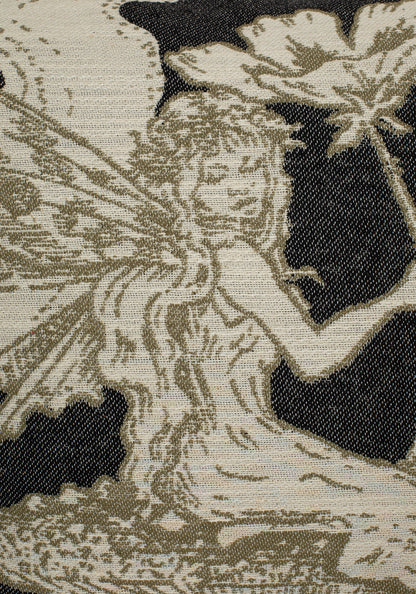 Maypole Fairies Tassel Trim Tapestry Cushion