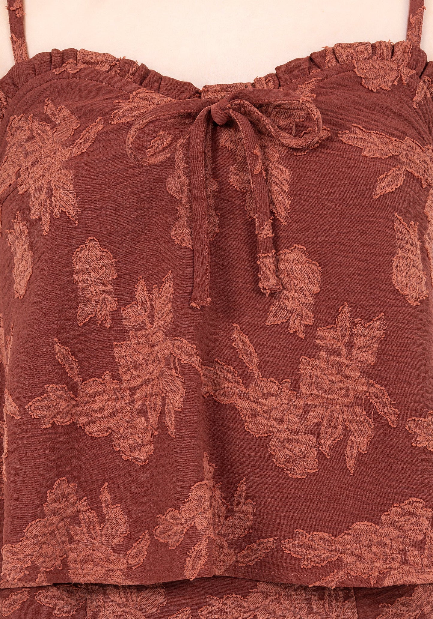 Prosperity Floral Frill Neck Cami Top