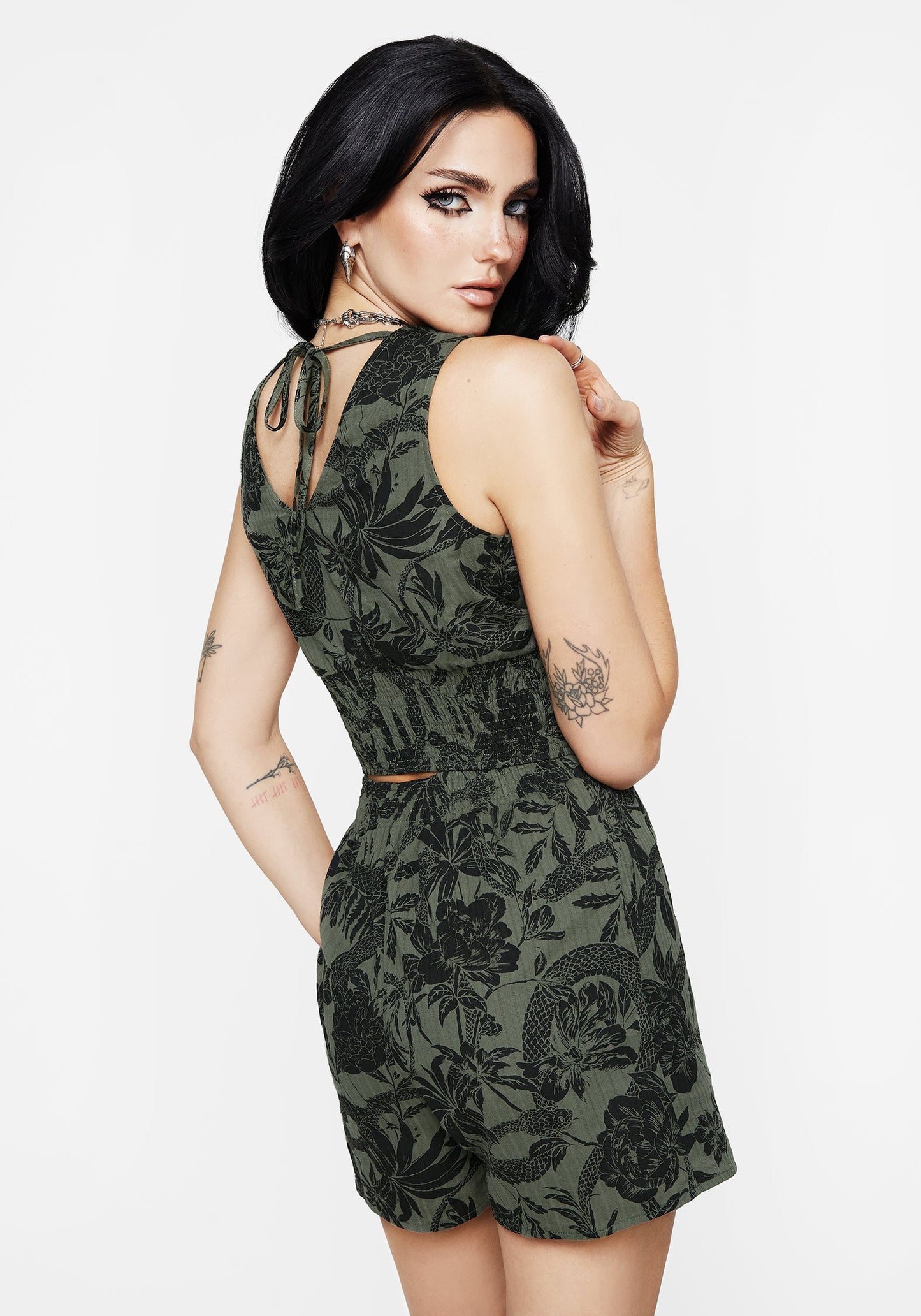 Bashe Cotton Tank - Green