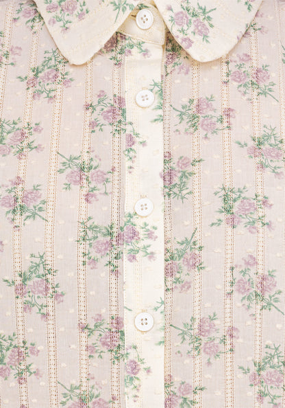 Pleasance Cotton Puff Sleeve Blouse