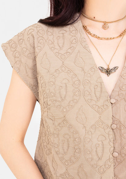 Suma Cotton Textured Blouse