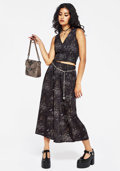 Peaseblossom Celestial Smocked Waist Top