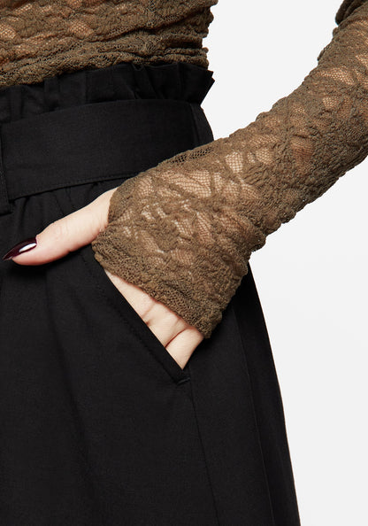 Myrtle Floral Lace Long Sleeve Top