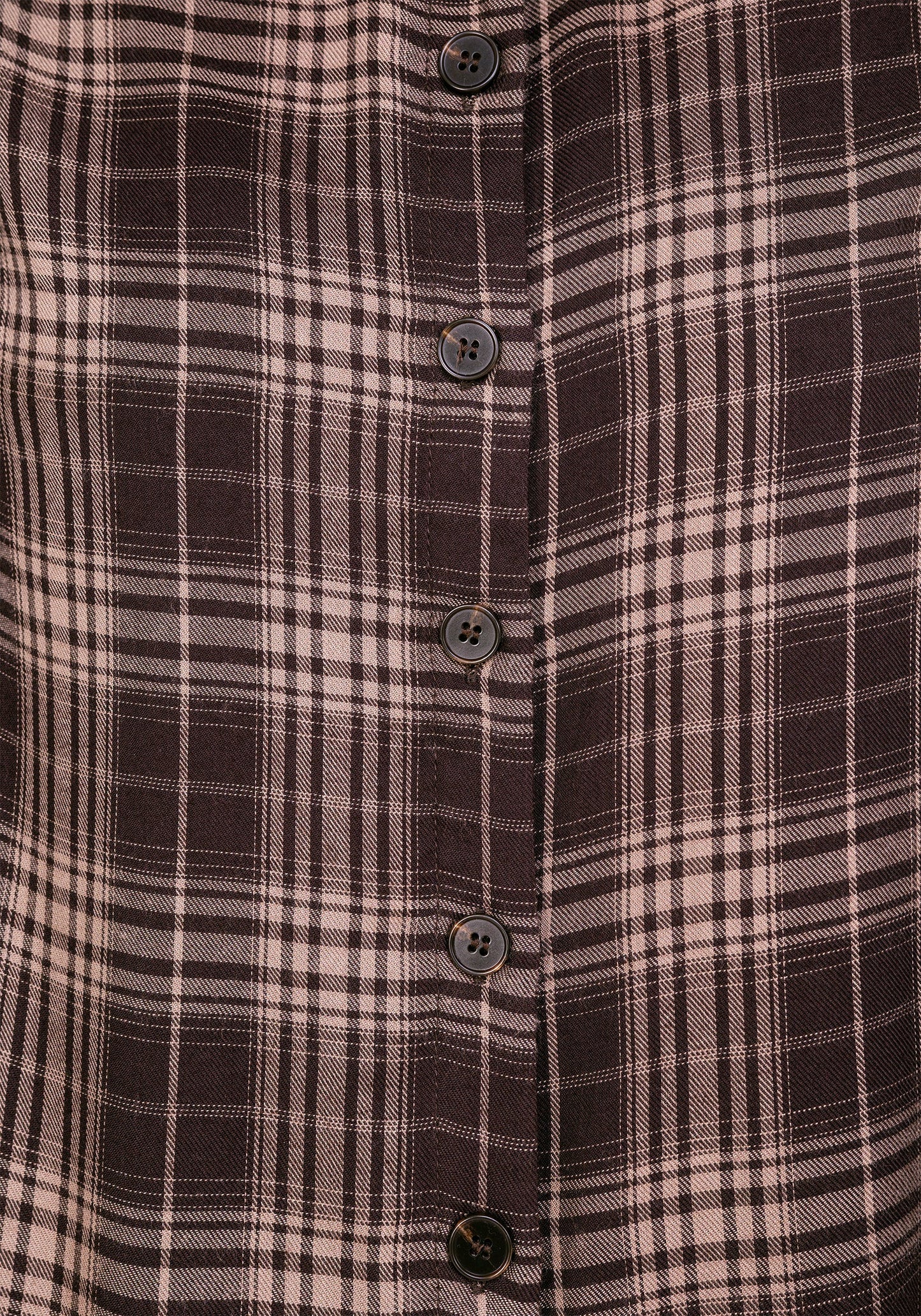 Adra Check Button Up Shirt