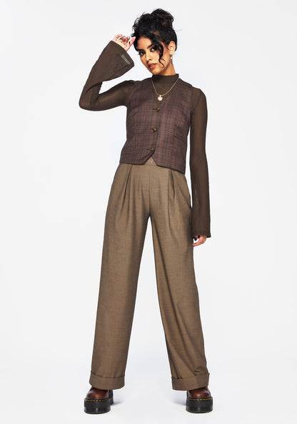 Corbin Check Tailored Waistcoat