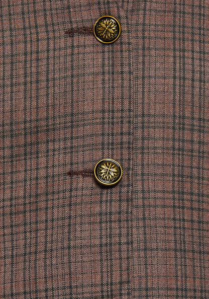 Corbin Check Tailored Waistcoat