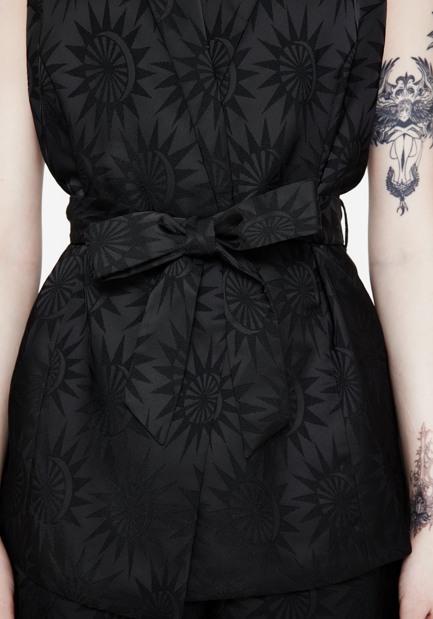 Semine Celestial Printed Tailored Waistcoat