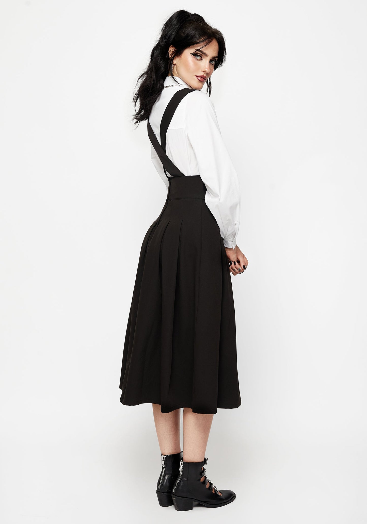 Despair Cotton Thistle Embroidered Button Up Shirt