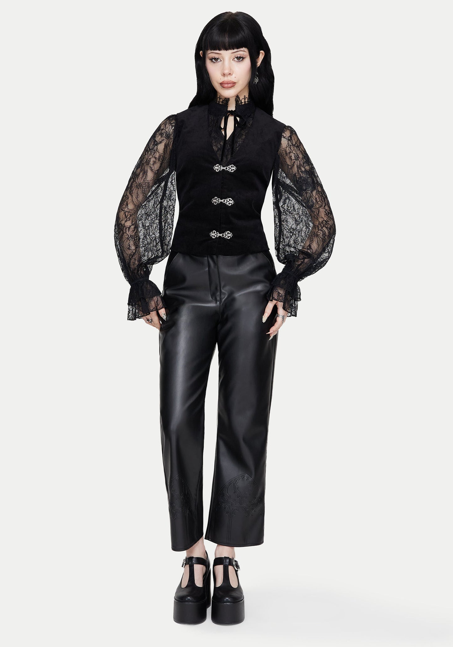 Mire Sleeveless Corduroy Waistcoat Top