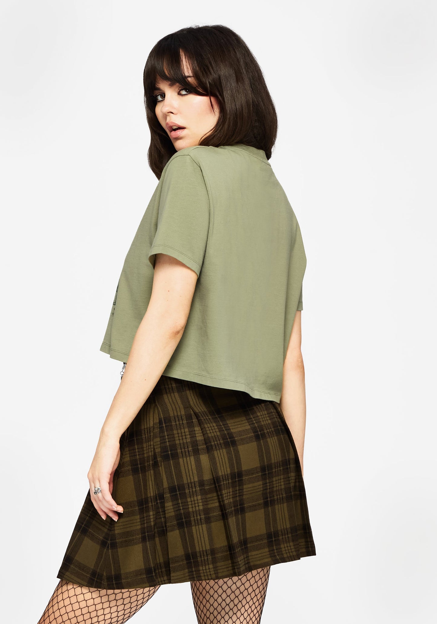 Ode Cotton Jersey Cropped T-Shirt