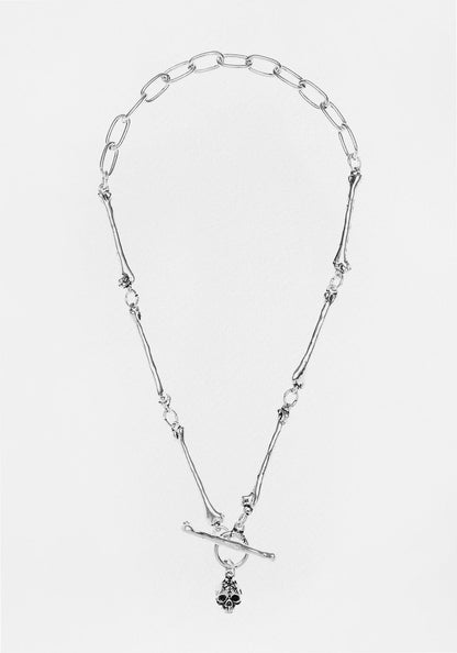 MORI BONES BLACK AGATE CHOKER