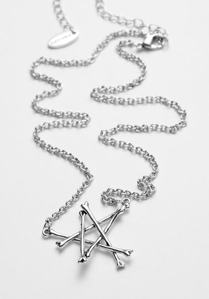 PENTAGRAM BONES NECKLACE