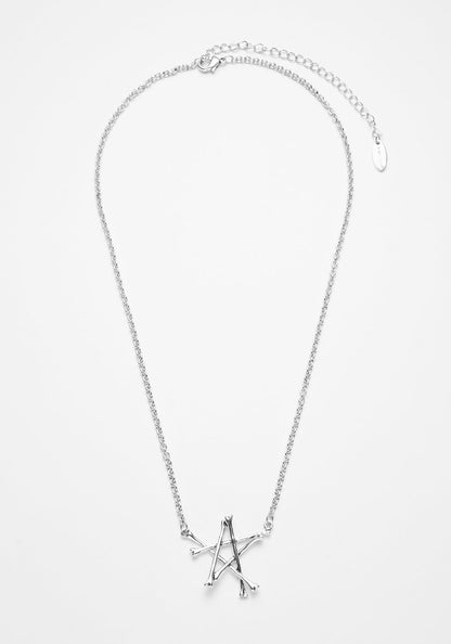 PENTAGRAM BONES NECKLACE