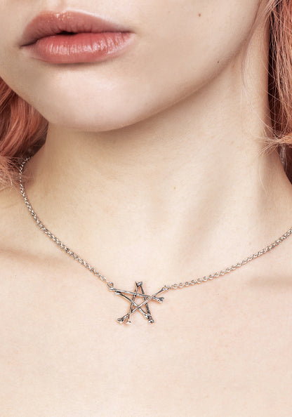 PENTAGRAM BONES NECKLACE