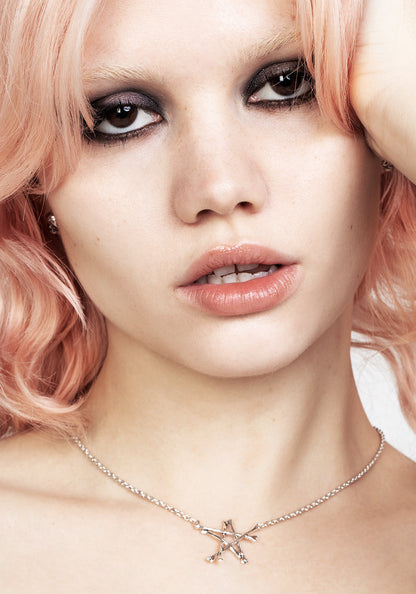 PENTAGRAM BONES NECKLACE