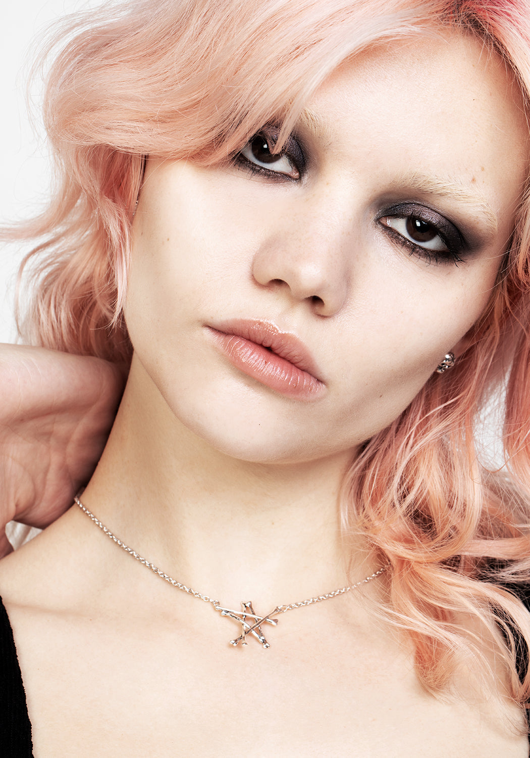 PENTAGRAM BONES NECKLACE