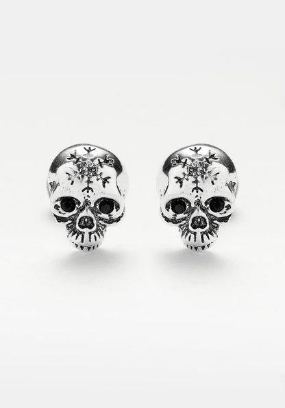 MORI SKULL STUD EARRINGS
