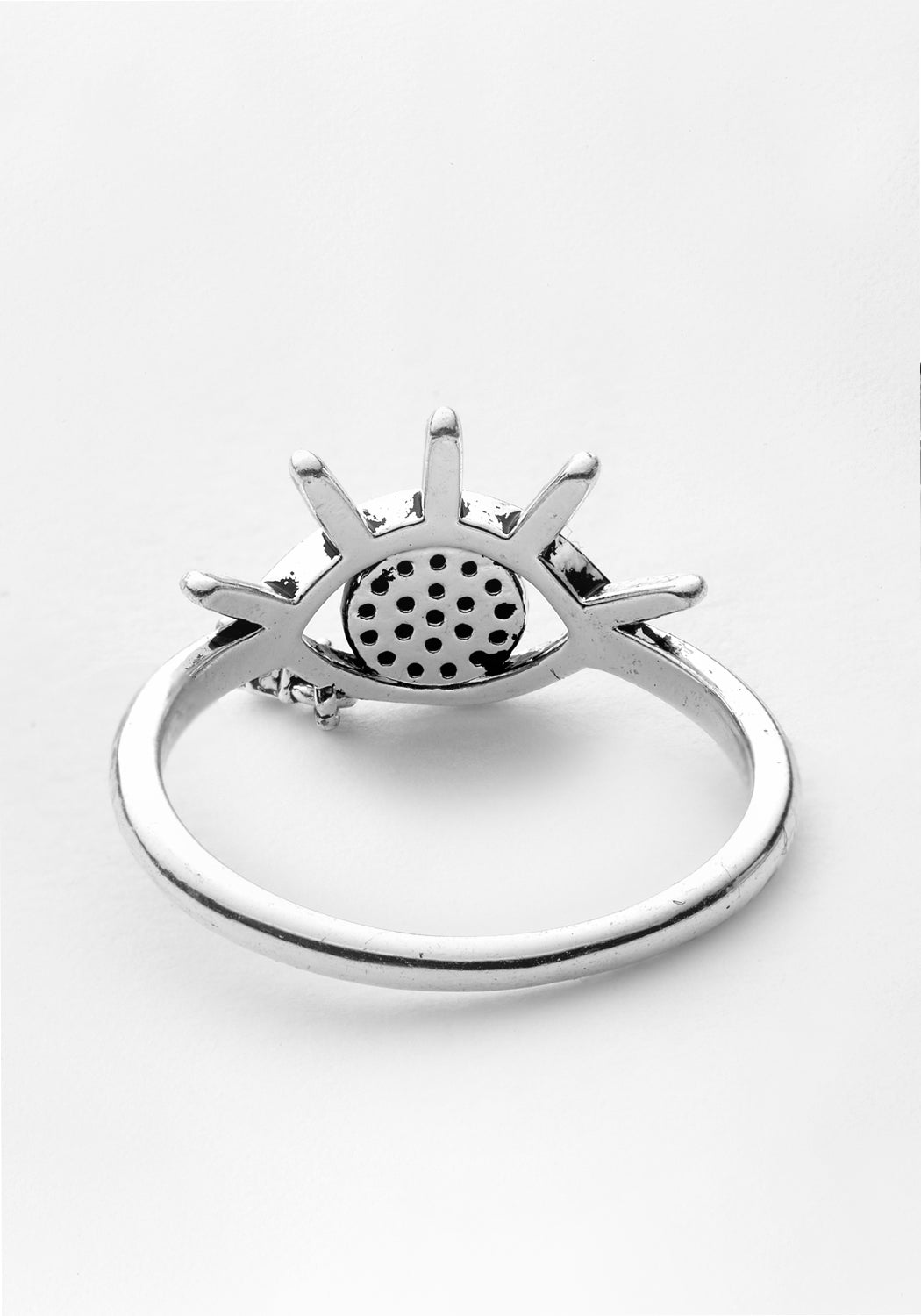 BLEEDING EYE CZ RING