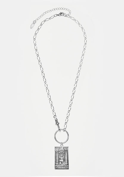 THE HIGH PRIESTESS TAROT PENDANT NECKLACE