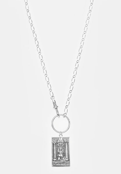 THE HIGH PRIESTESS TAROT PENDANT NECKLACE