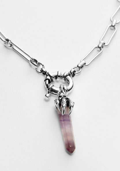 TALON AMETHYST SHARD NECKLACE
