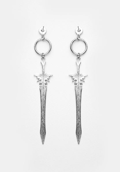 SWORD DROP EARRINGS