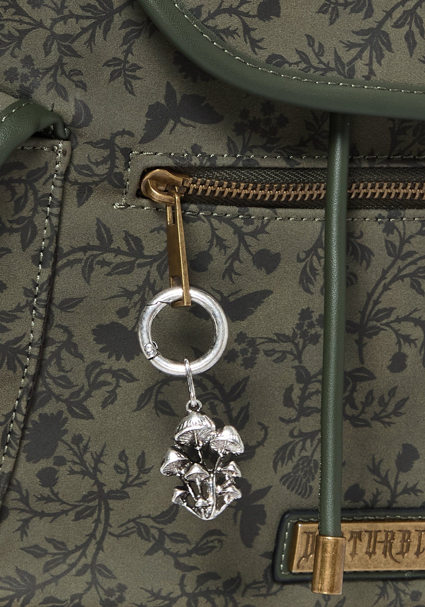 Woodstock Mushroom Charm