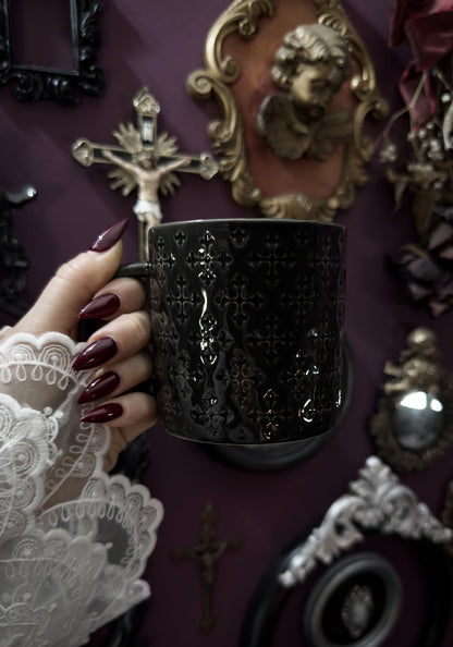 Crux Debossed Ombre Mug (4 Piece Set)